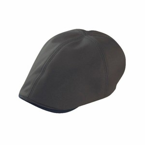 店舗スタッフ用帽子 9-1123_F ハンティングキャップ 兼用 チャコール/黒 フリーサイズ 住商モンブラン