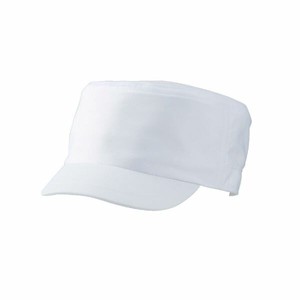 店舗スタッフ用帽子 9-1331_F ワークキャップ 兼用 白 フリーサイズ