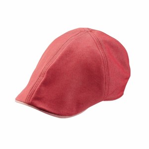店舗スタッフ用帽子 9-1342_F ハンティングキャップ 兼用 レッド フリーサイズ
