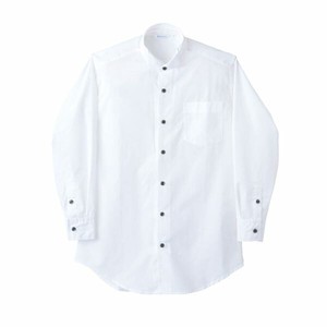 BS2561-2_3L ウイングカラーシャツ兼用長袖 白 3L 住商モンブラン