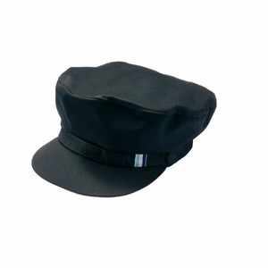 店舗スタッフ用帽子 BW9901-0_F マリンキャップ 兼用 ブラック フリーサイズ 住商モンブラン