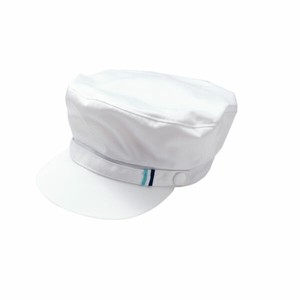 店舗スタッフ用帽子 BW9901-1_F マリンキャップ 兼用 ホワイト フリーサイズ 住商モンブラン
