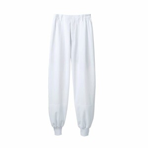 白衣 DA7701-2_L パンツ 兼用 白 L 住商モンブラン