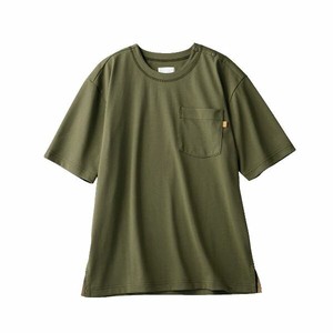 Tシャツ OV2512-4_3L ワイド兼用 半袖 オリーブ 3L 住商モンブラン