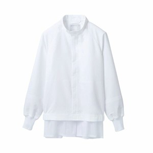 白衣 ST8701-2_L ジャンパー 兼用 長袖 白 L 住商モンブラン
