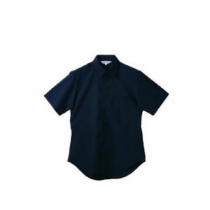 ストレッチシャツ 半袖シャツ(ブラック)3L サンユニフォーム