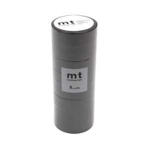 mt マスキングテープ 8P マットグレー 幅15mm×7m 同色8巻パック MT08P405R