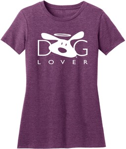 Women’s・プリントTシャツ　『Dog Lover』　半袖 Tシャツ