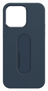 Mag Grip フラットケース for iPhone 15 Pro Max ネイビー MMS25324i15PM