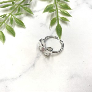 Rhinestone Ring sliver Bijoux Rings