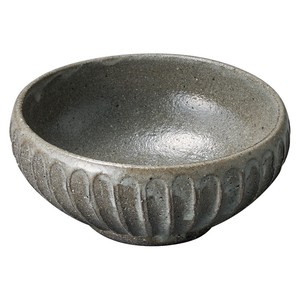 【信楽焼】銀灰彫 小鉢