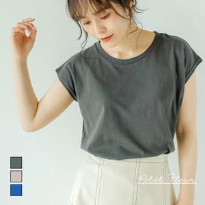 T-shirt Tops French Sleeve Cotton