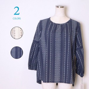 Button Shirt/Blouse Jacquard 2024 Spring/Summer