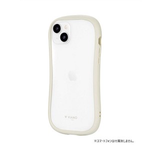 iPhone 15 Plus ハイブリッドケース ViAMO freely ミルクホワイト LN-IA23VMFWH
