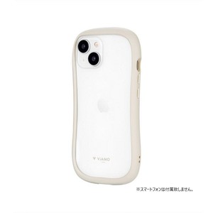 iPhone 15 耐傷ハイブリッドケース 「ViAMO freely」 ミルクホワイト LN-IM23VMFWH