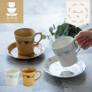 Mino ware Mug Gift Porcelain Flower Lightweight Western Tableware Made in Japan