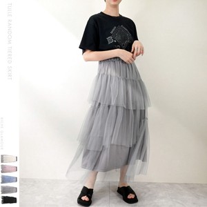 Skirt Tulle Tiered Skirt 【2024NEW】