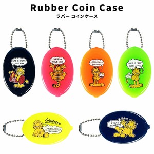 Rubber Coin Case GARFIELD ガーフィールド 猫 小銭入れ ラバー コインケース キーホルダー
