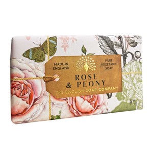 ENGLISH SOAP COMPANY Anniversary Collection Luxury Shea Butter Soap ROSE&PEONY ローズ＆ピオニー