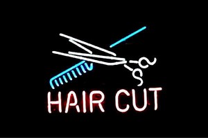 【ネオン】HAIR CUT【ヘアーサロン】【美容室】【美容院】【ヘアーカット】【はさみ】【ハサミ】【