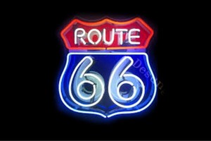 【ネオン】ルート66【ROUTE 66】【道路】【国道】【アメリカ】【道】【バー】【BAR】【カフェ