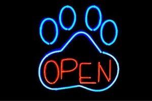 【ネオン】OPEN PET SHOP【いぬ】【ネコ】【猫】【犬】【OPEN】【オープン】【ペットショ