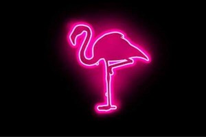【ネオン】Flamingo【フラミンゴ】【ふらみんご】【鳥】【とり】【トリ】【動物】【アニマル】【ネ