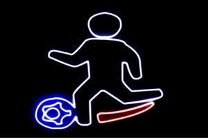 【ネオン】サッカー【フットボール】【フットサル】【ボール】【スポーツ】【アイコン】【イラスト】【ネオ