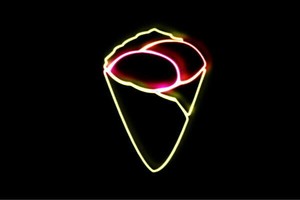 【ネオン】アイスクリーム【22】【ソフトクリーム】【ICE CREAM】【アイス】【アイコン】【ネオ
