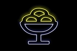【ネオン】アイスクリーム【27】【ソフトクリーム】【ICE CREAM】【アイス】【カフェ】【アイコ