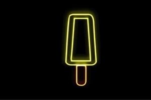 【ネオン】アイスクリーム【31】【アイスキャンディー】【ICE CREAM】【アイス】【アイコン】【
