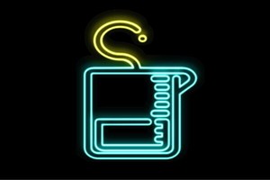 【ネオン】ビーカー【びーかー】【実験】【科学】【Science】【サイエンス】【理科】【実験道具】【
