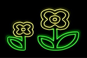 【ネオン】フラワー【3】【ふらわー】【花】【はな】【ハナ】【FLOWER】【お花】【ネオンライト】【