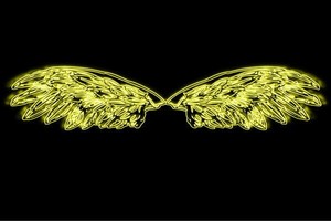 【ネオン】ウイング【7】【羽】【翼】【はね】【つばさ】【WING】【フェザー】【天使】【ネオンライト