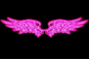 【ネオン】ウイング【12】【羽】【翼】【はね】【つばさ】【WING】【フェザー】【天使】【ネオンライ