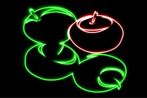 【ネオン】りんご【20】【APPLE】【リンゴ】【林檎】【アップル】【果物】【フルーツ】【くだもの】