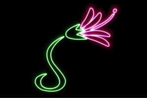【ネオン】花【2】【装飾】【ふらわー】【フラワー】【はな】【ハナ】【FLOWER】【お花】【ネオンラ