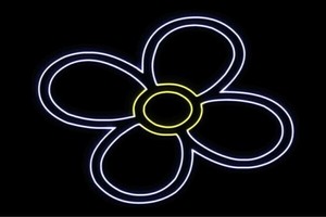 【ネオン】花【10】【ふらわー】【フラワー】【はな】【ハナ】【FLOWER】【お花】【ネオンライト】