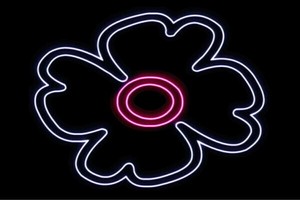 【ネオン】花【14】【ふらわー】【フラワー】【はな】【ハナ】【FLOWER】【お花】【ネオンライト】