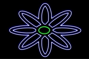 【ネオン】花【18】【ふらわー】【フラワー】【はな】【ハナ】【FLOWER】【お花】【ネオンライト】