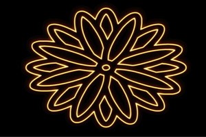 【ネオン】花【25】【ふらわー】【フラワー】【はな】【ハナ】【FLOWER】【お花】【ネオンライト】