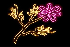 【ネオン】花【30】【ふらわー】【フラワー】【はな】【ハナ】【FLOWER】【お花】【ネオンライト】
