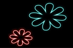 【ネオン】フラワー【20】【ふらわー】【花】【はな】【ハナ】【FLOWER】【お花】【ネオンライト】