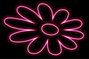 【ネオン】フラワー【24】【ふらわー】【花】【はな】【ハナ】【FLOWER】【お花】【ネオンライト】