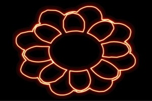 【ネオン】フラワー【32】【ふらわー】【花】【はな】【ハナ】【FLOWER】【お花】【ネオンライト】