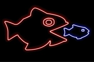 【ネオン】お魚【25】【魚】【フィッシュ】【さかな】【サカナ】【FISH】【海】【うみ】【ネオンライ