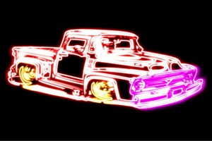 【ネオン】車【25】【くるま】【クルマ】【カー】【CAR】【自動車】【ディーラー】【カスタム】【外車