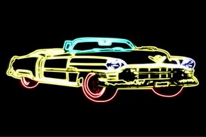 【ネオン】車【26】【くるま】【クルマ】【カー】【CAR】【自動車】【ディーラー】【カスタム】【外車
