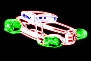 【ネオン】車【46】【くるま】【クルマ】【カー】【CAR】【自動車】【ディーラー】【アメ車】【外車】