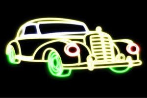 【ネオン】車【48】【くるま】【クルマ】【カー】【CAR】【自動車】【ディーラー】【アメ車】【外車】